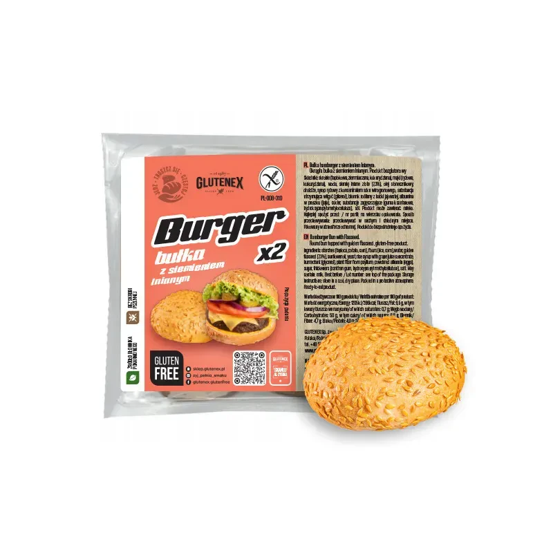 Bułka hamburger bez glutenu